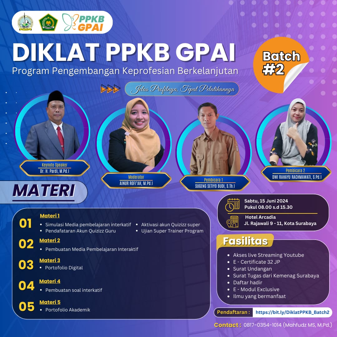 Pelatihan PPKB GPAI BATCH 2